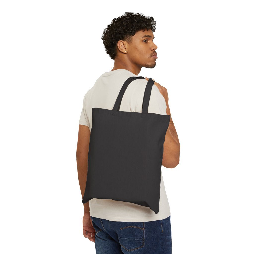 Patriotic 'Coming Home Under a Flag' Cotton Canvas Tote